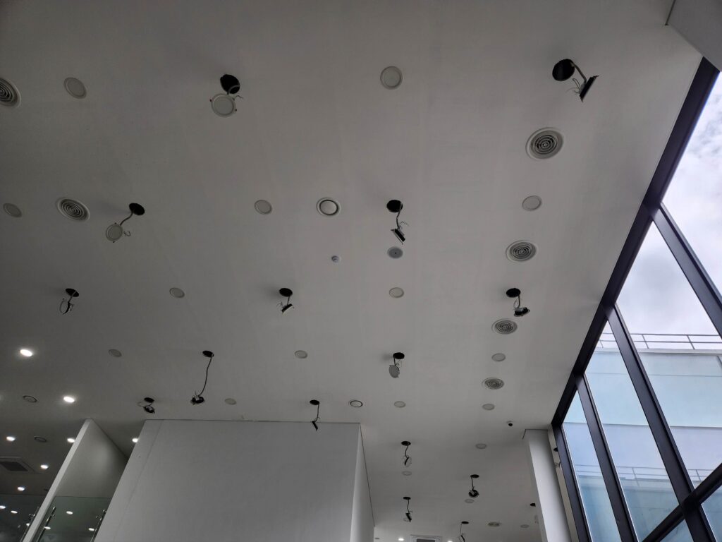 해당 스위치 라인 전체 LED 분리